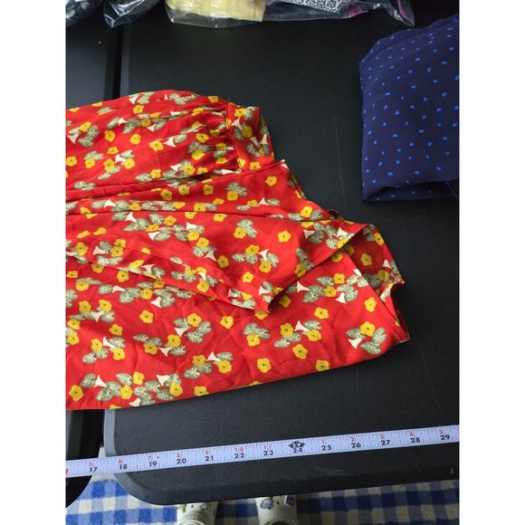 Cabi Womens Floral Belfry Long Sleeve Blouse Size Small Boho Spring Light 3947 - Picture 8 of 10